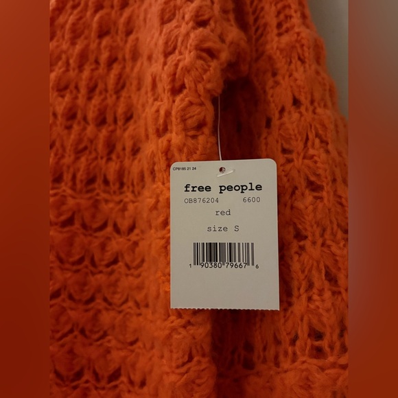 NWT Free People Oversized Knit Sweater - Picture 6 of 11